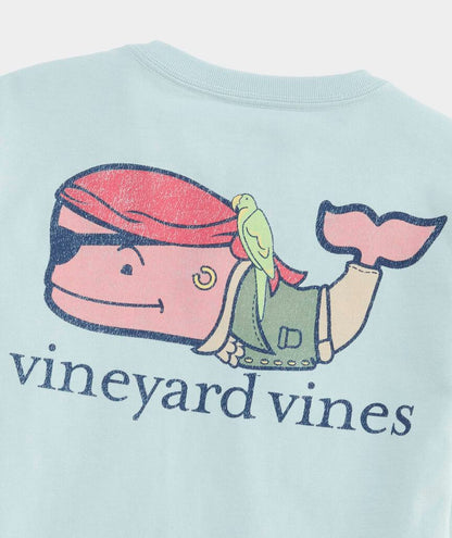 Vineyard Vines Boys' Pirate Whale Short-Sleeve Pocket Tee