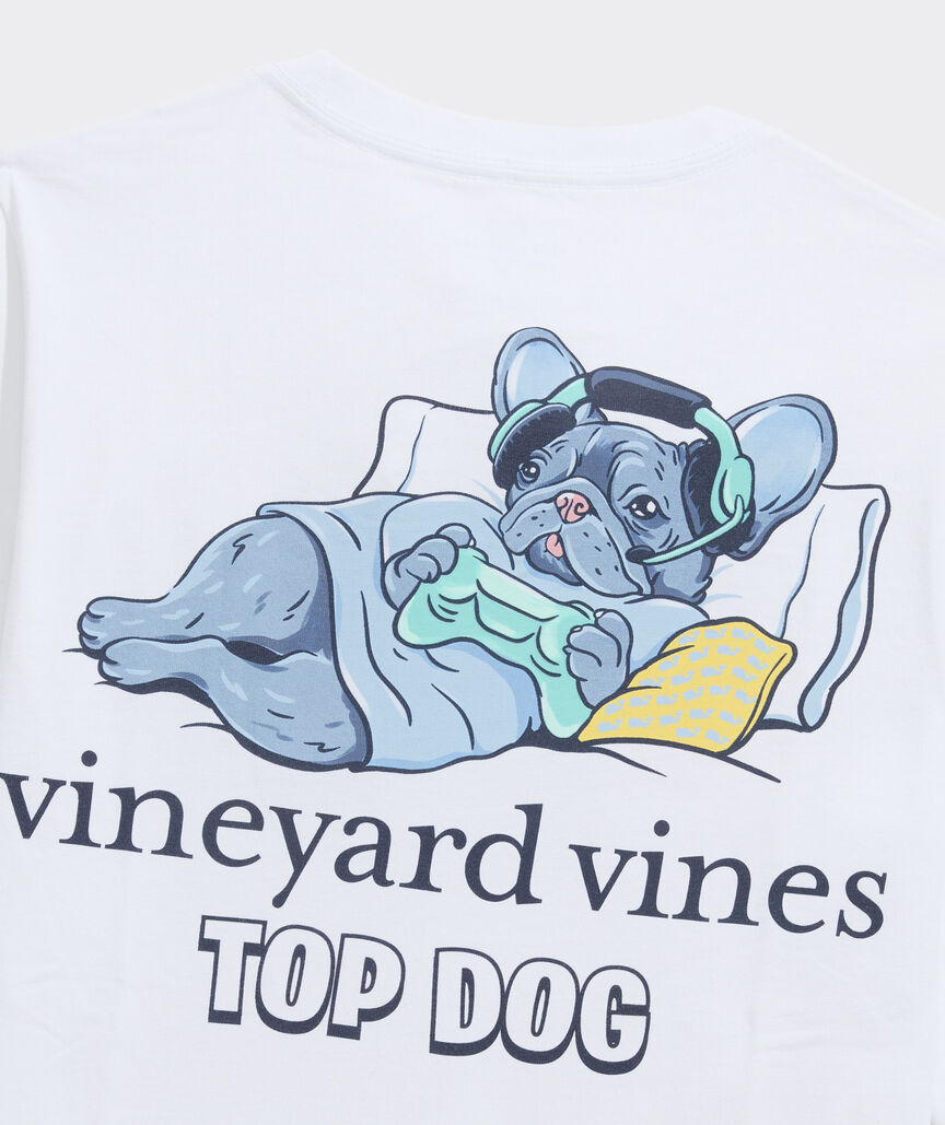 Vineyard Vines Boys' Top Dog Long-Sleeve Pocket Tee