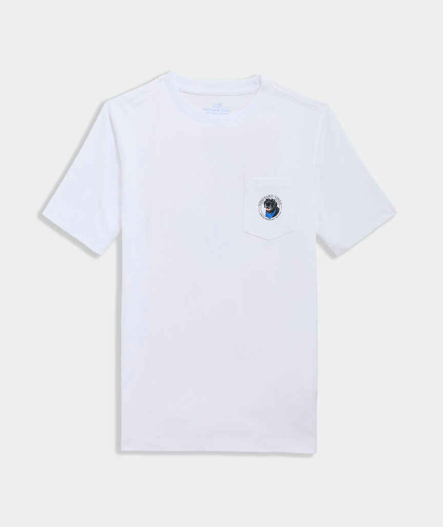 Vineyard Vines Boys' BlackLab EDSFTG Short-Sleeve Pocket Tee