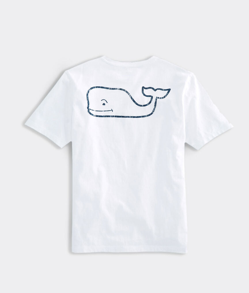 Vineyard Vines Boys' Vintage Whale Short-Sleeve Pocket Tee