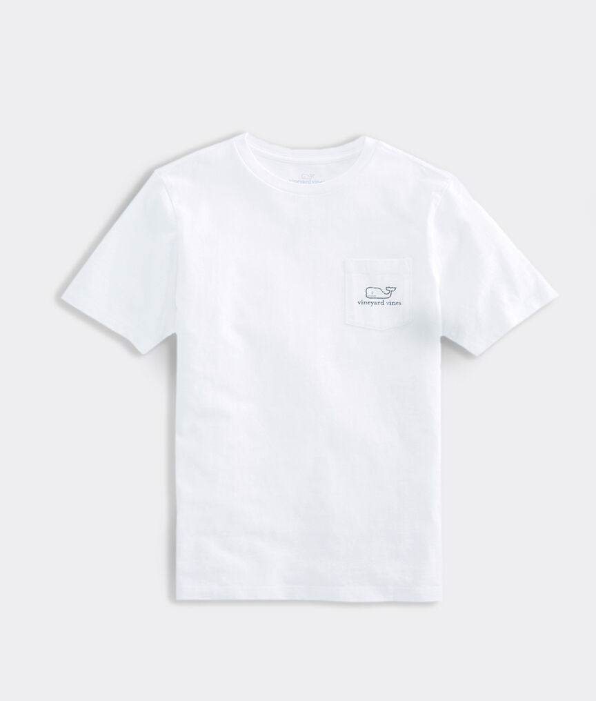 Vineyard Vines Boys' Vintage Whale Short-Sleeve Pocket Tee