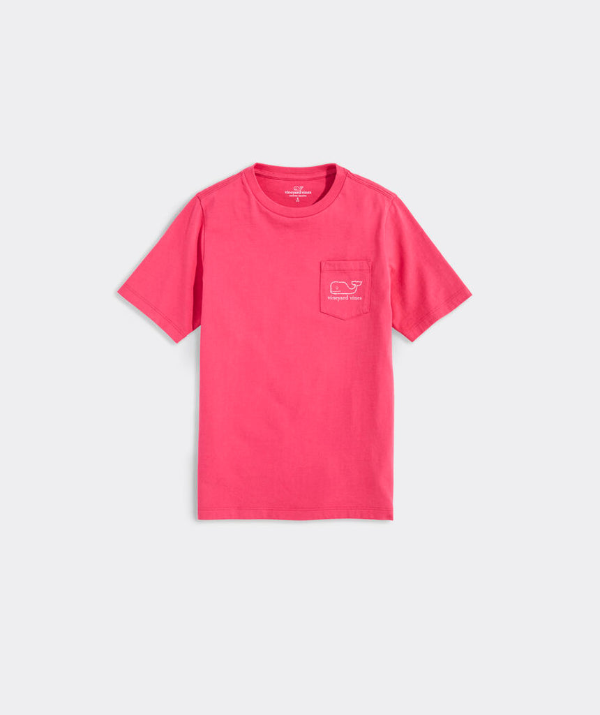 Vineyard Vines Boys' Vintage Whale Short-Sleeve Pocket Tee