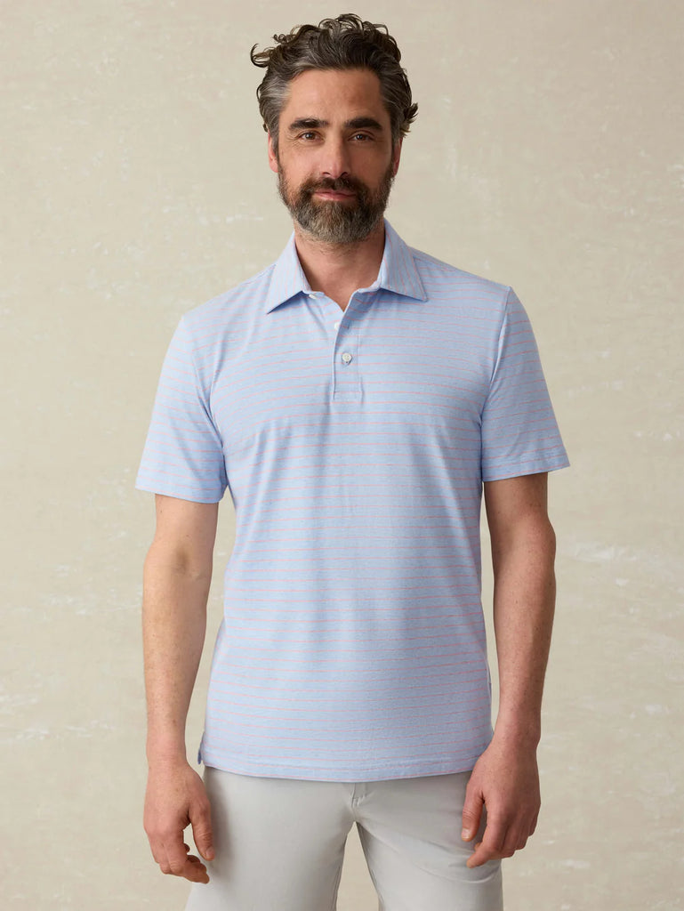 Faherty Short-Sleeve Movement™ Polo Shirt
