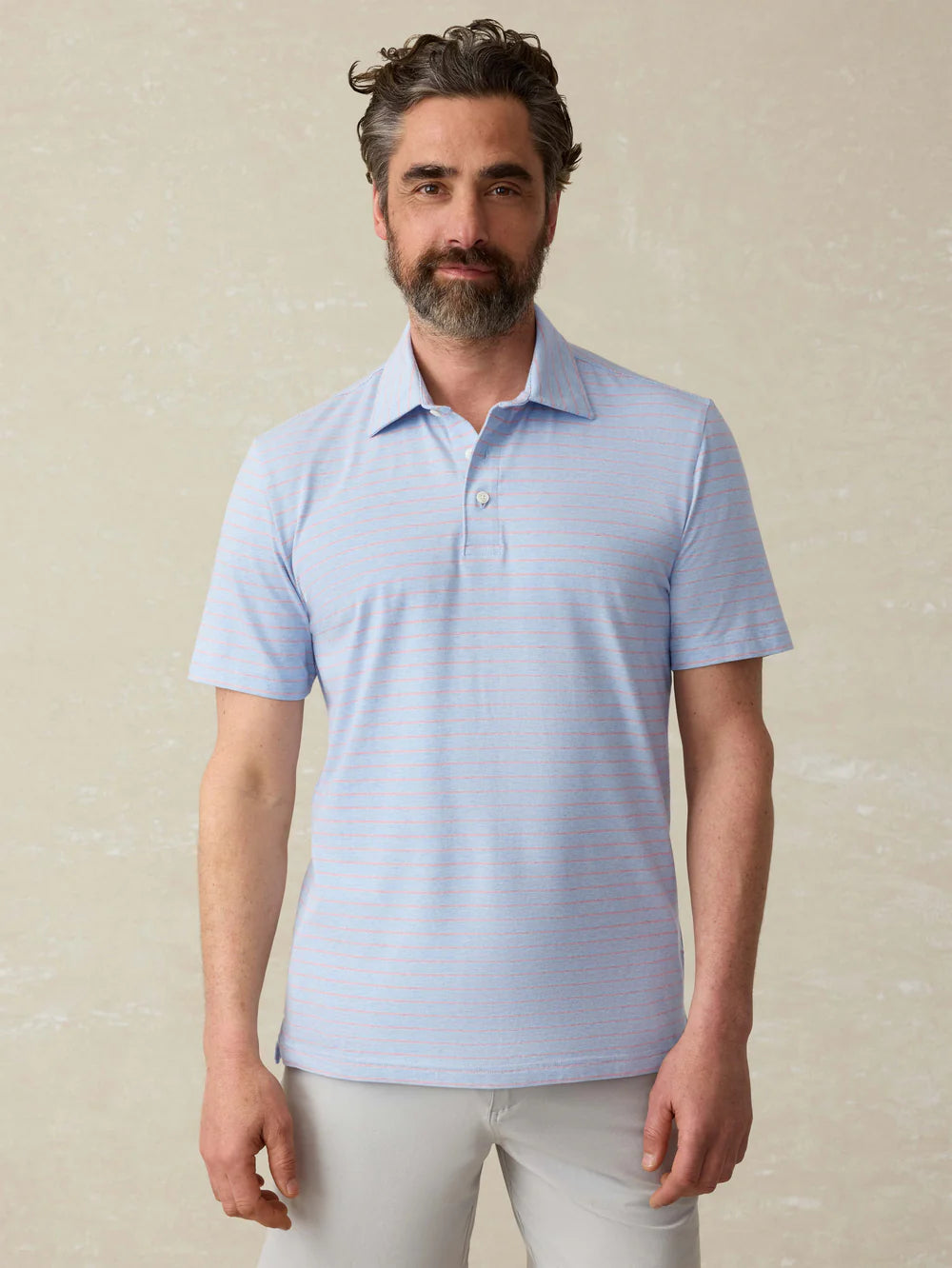 Faherty Short-Sleeve Movement™ Polo Shirt