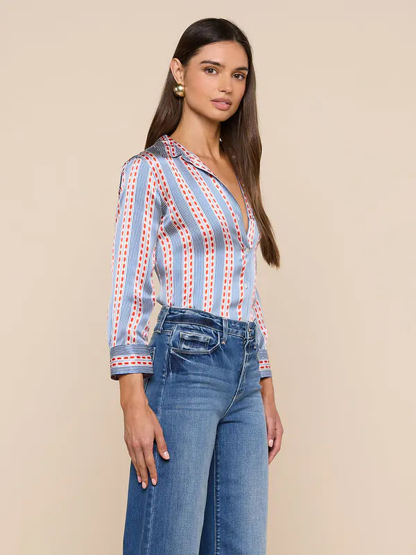 L'Agence Dani Silk Blouse