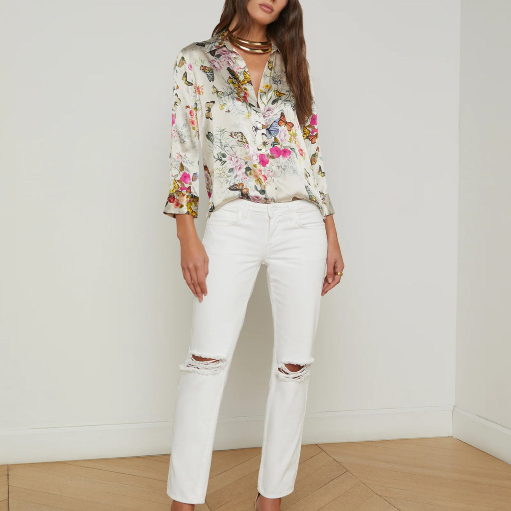 L'Agence Dani Silk Blouse