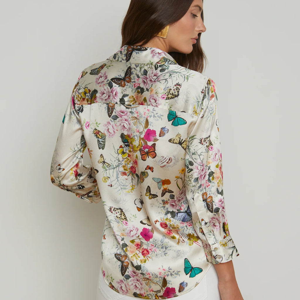 L'Agence Dani Silk Blouse