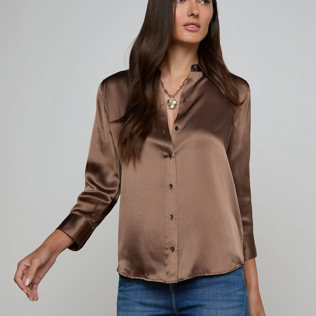 L'Agence Dani Silk Blouse