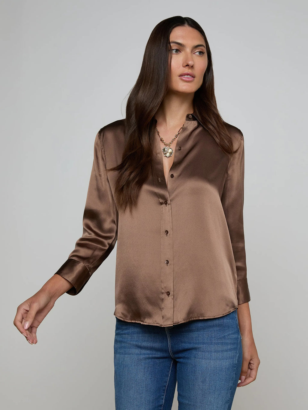 L'Agence Dani Silk Blouse