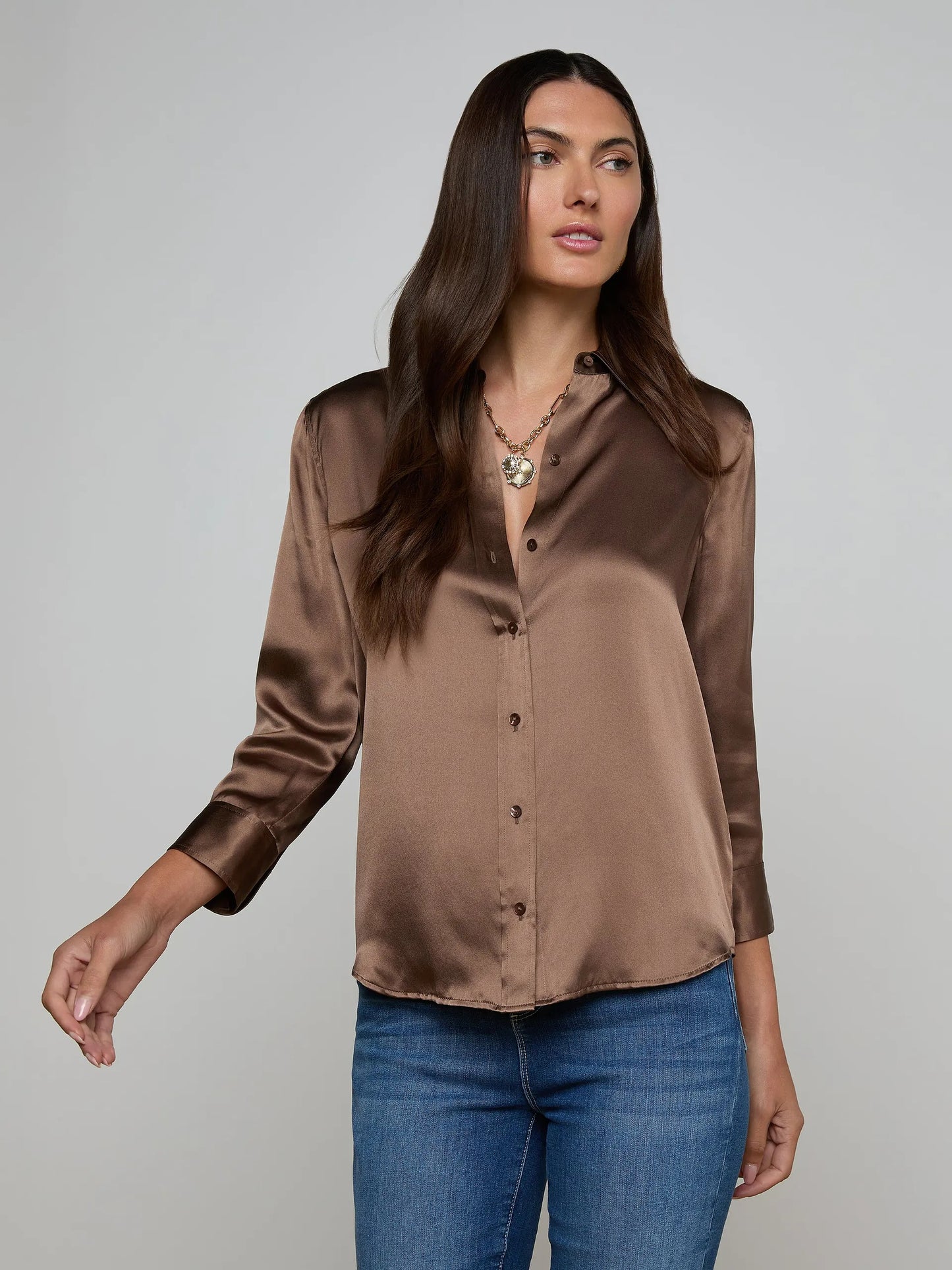 L'Agence Dani Silk Blouse
