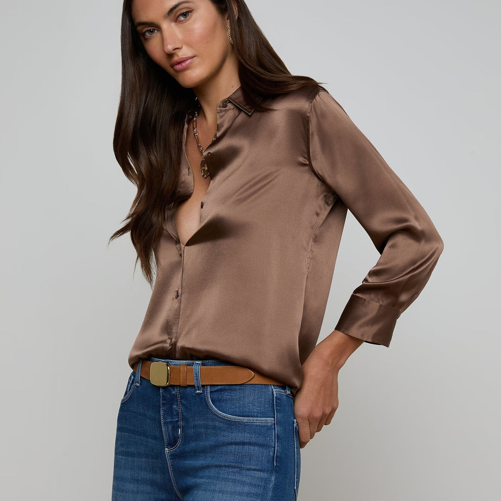 L'Agence Dani Silk Blouse