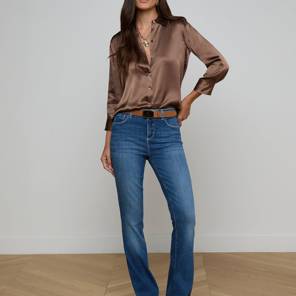 L'Agence Dani Silk Blouse