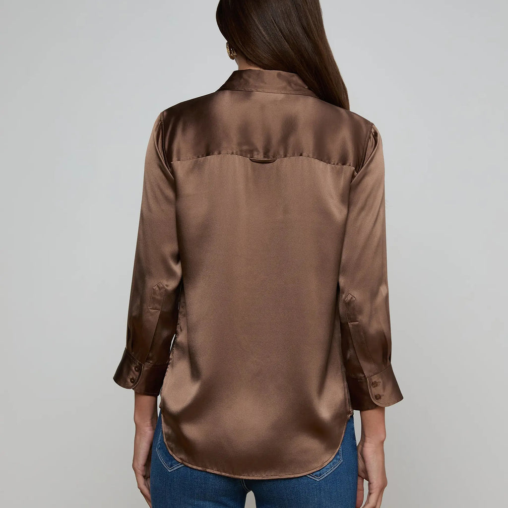 L'Agence Dani Silk Blouse