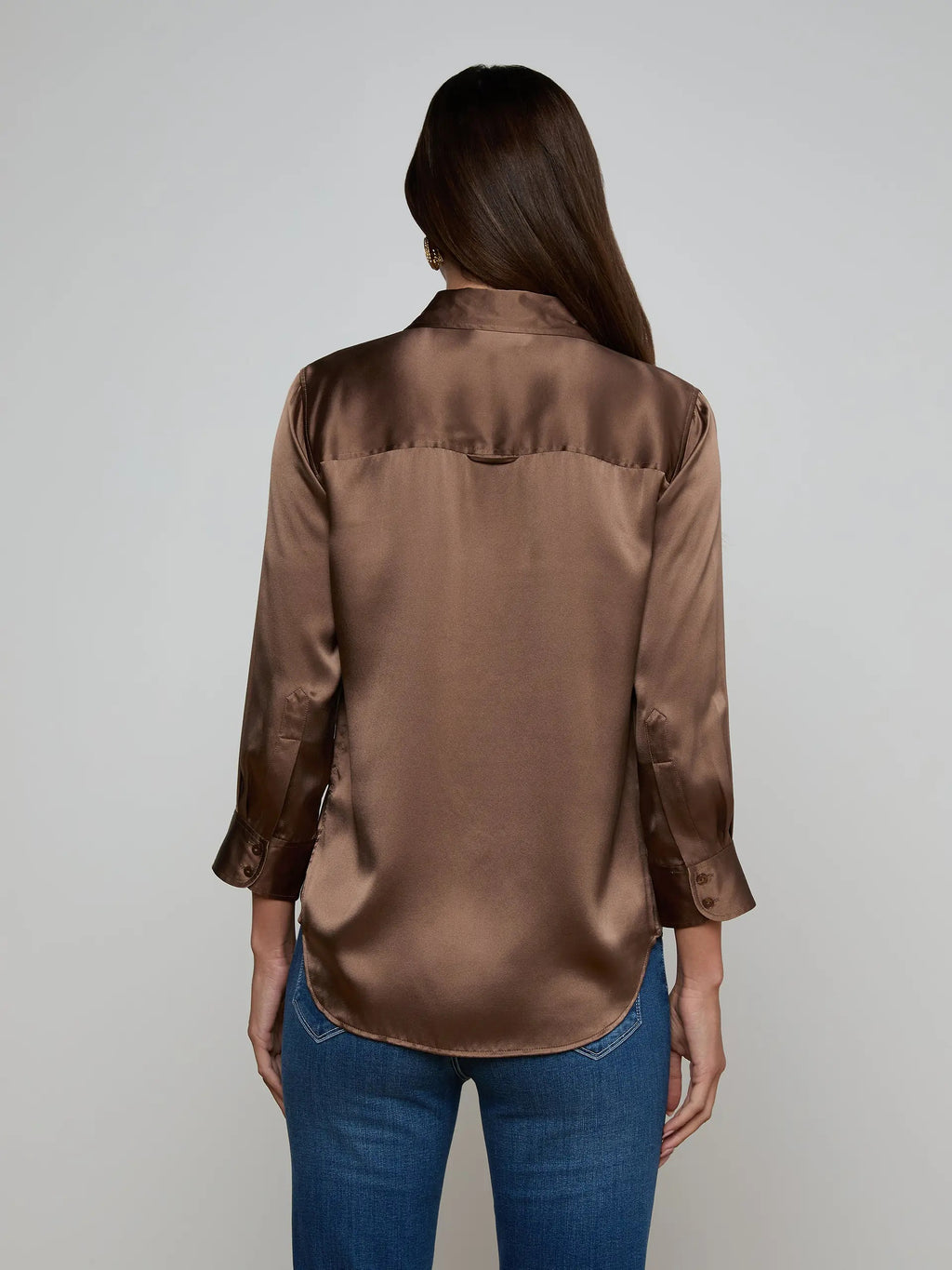 L'Agence Dani Silk Blouse