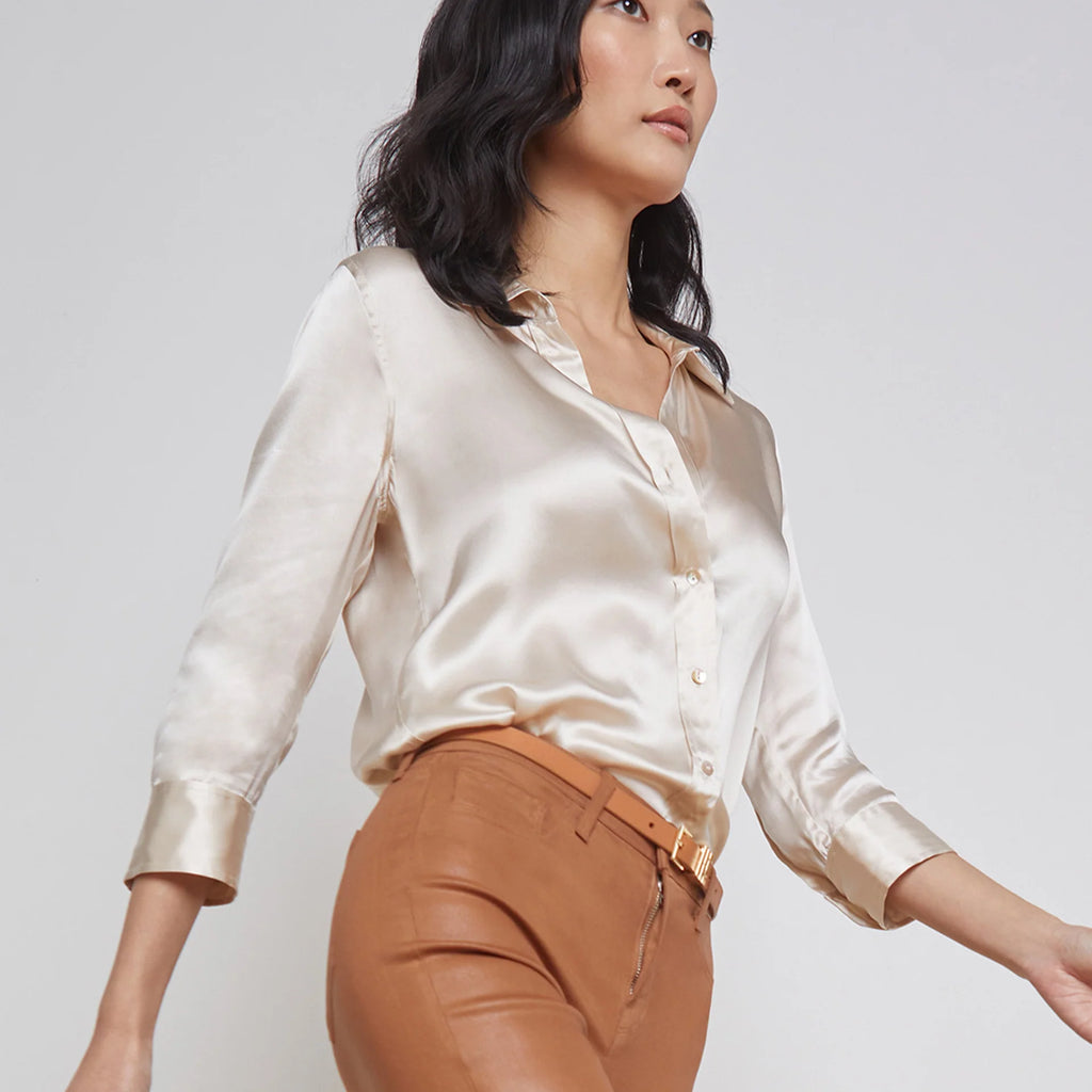 L'Agence Dani Silk Blouse