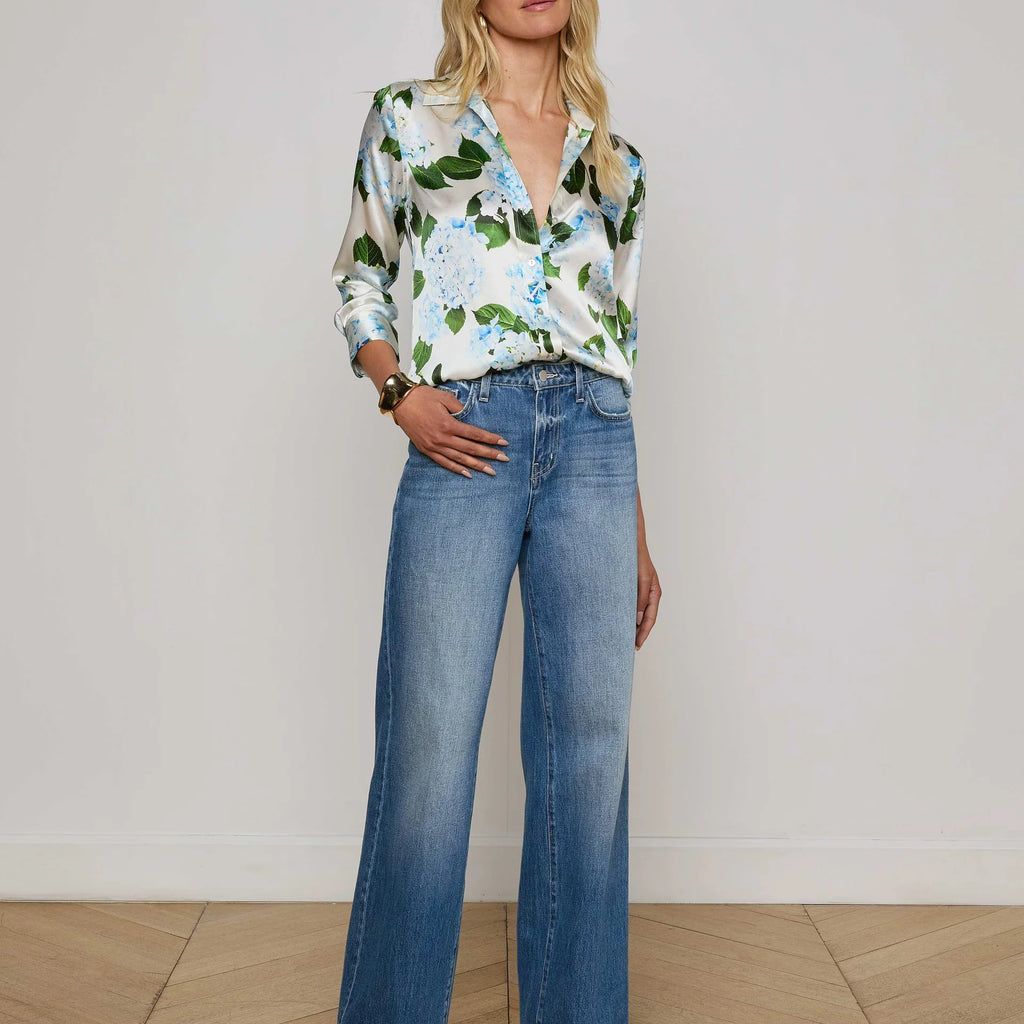 L'Agence Dani Silk Blouse