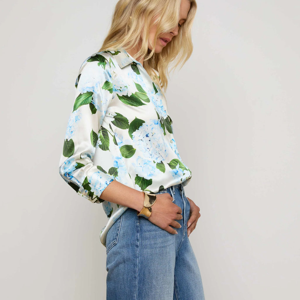 L'Agence Dani Silk Blouse