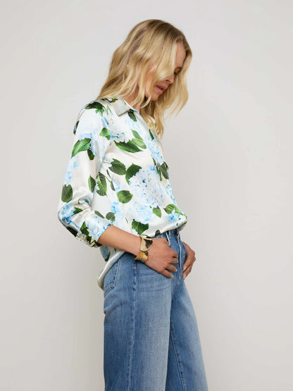 L'Agence Dani Silk Blouse