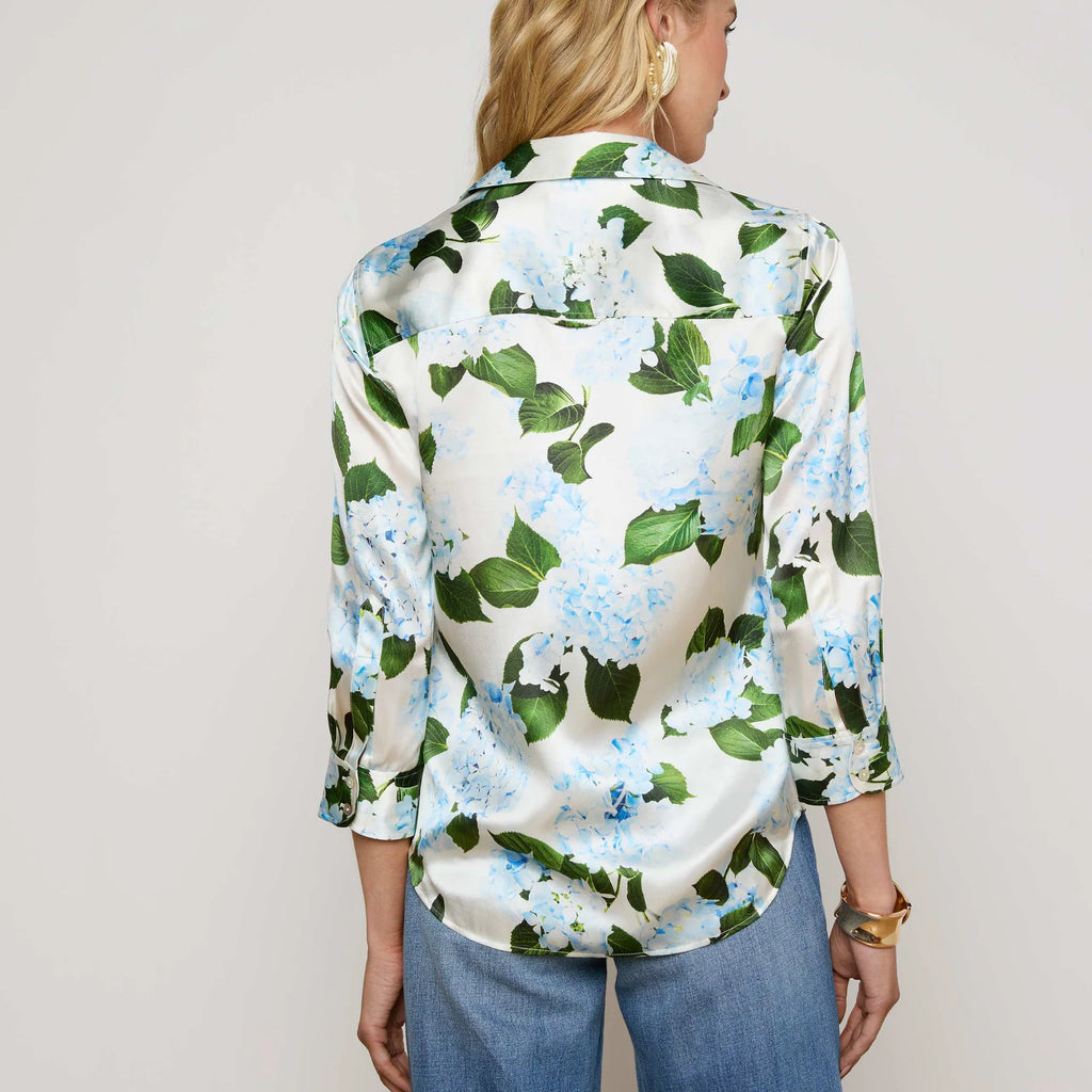 L'Agence Dani Silk Blouse