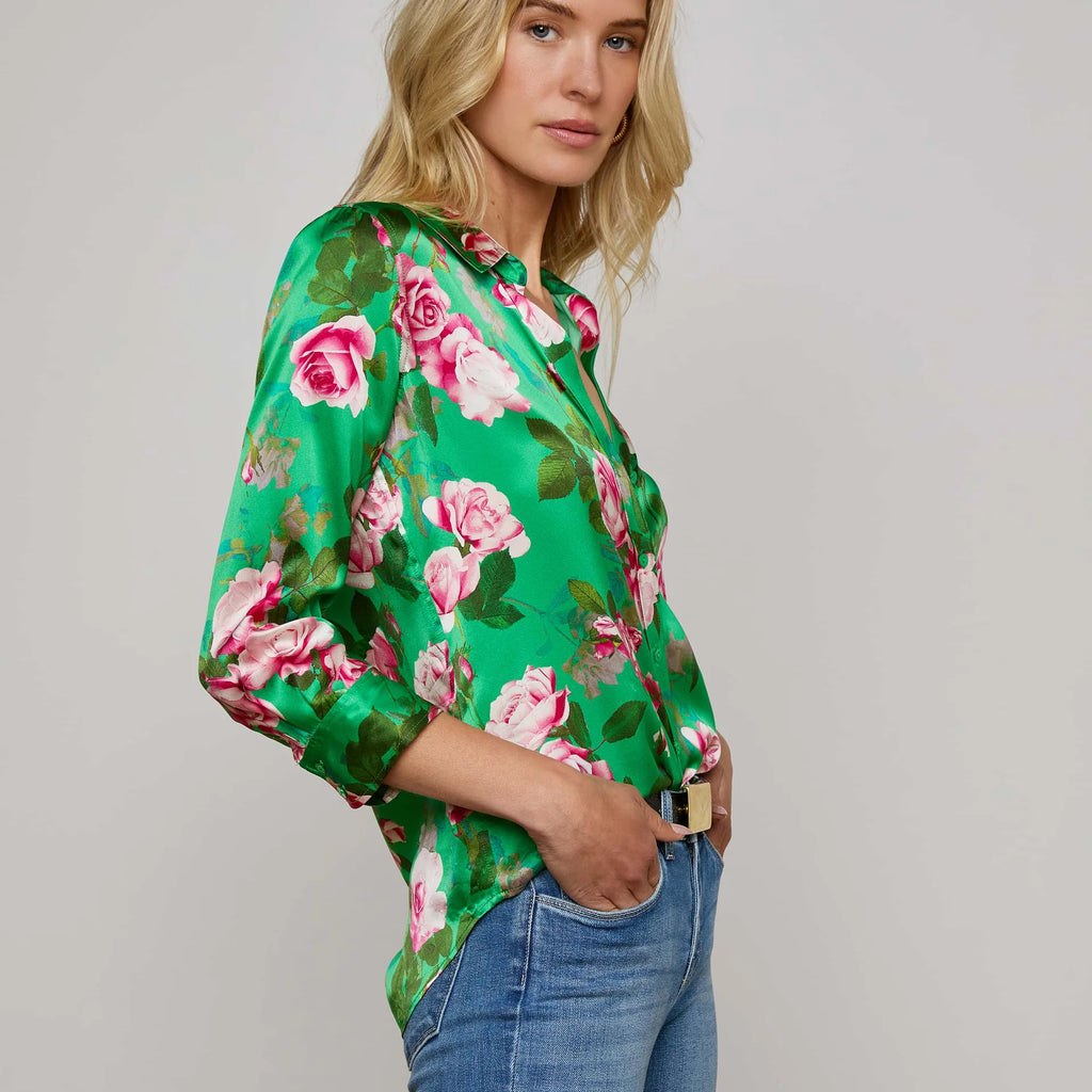 L'Agence Dani Silk Blouse