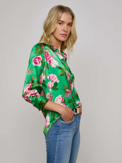 L'Agence Dani Silk Blouse
