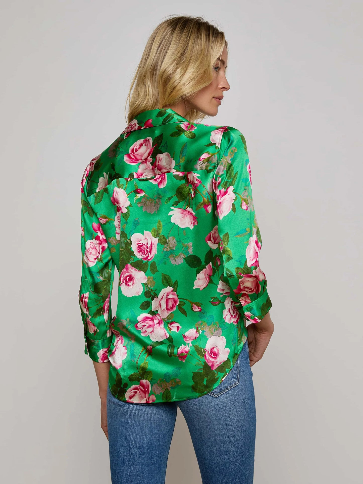L'Agence Dani Silk Blouse