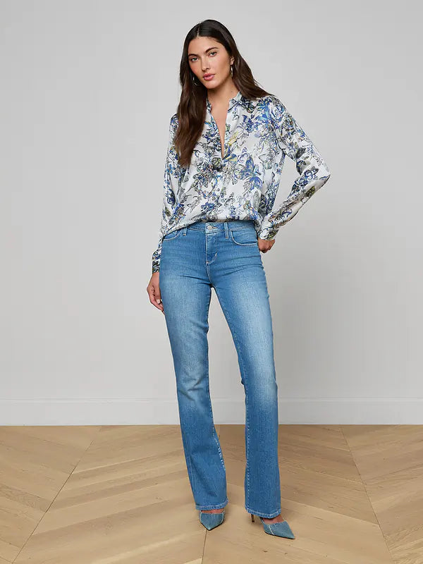 L'Agence Tyler Silk Blouse