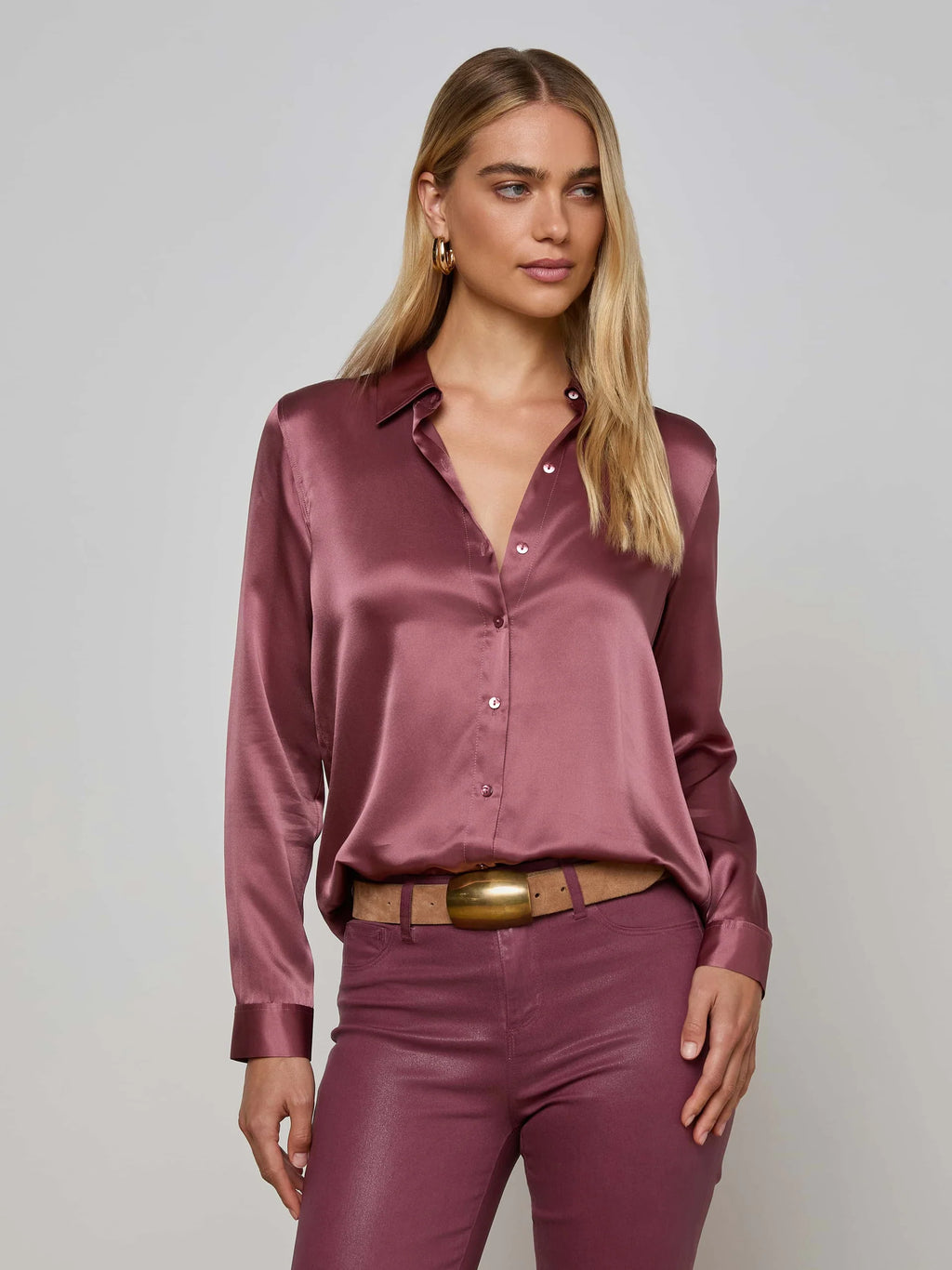 L'Agence Tyler Silk Blouse