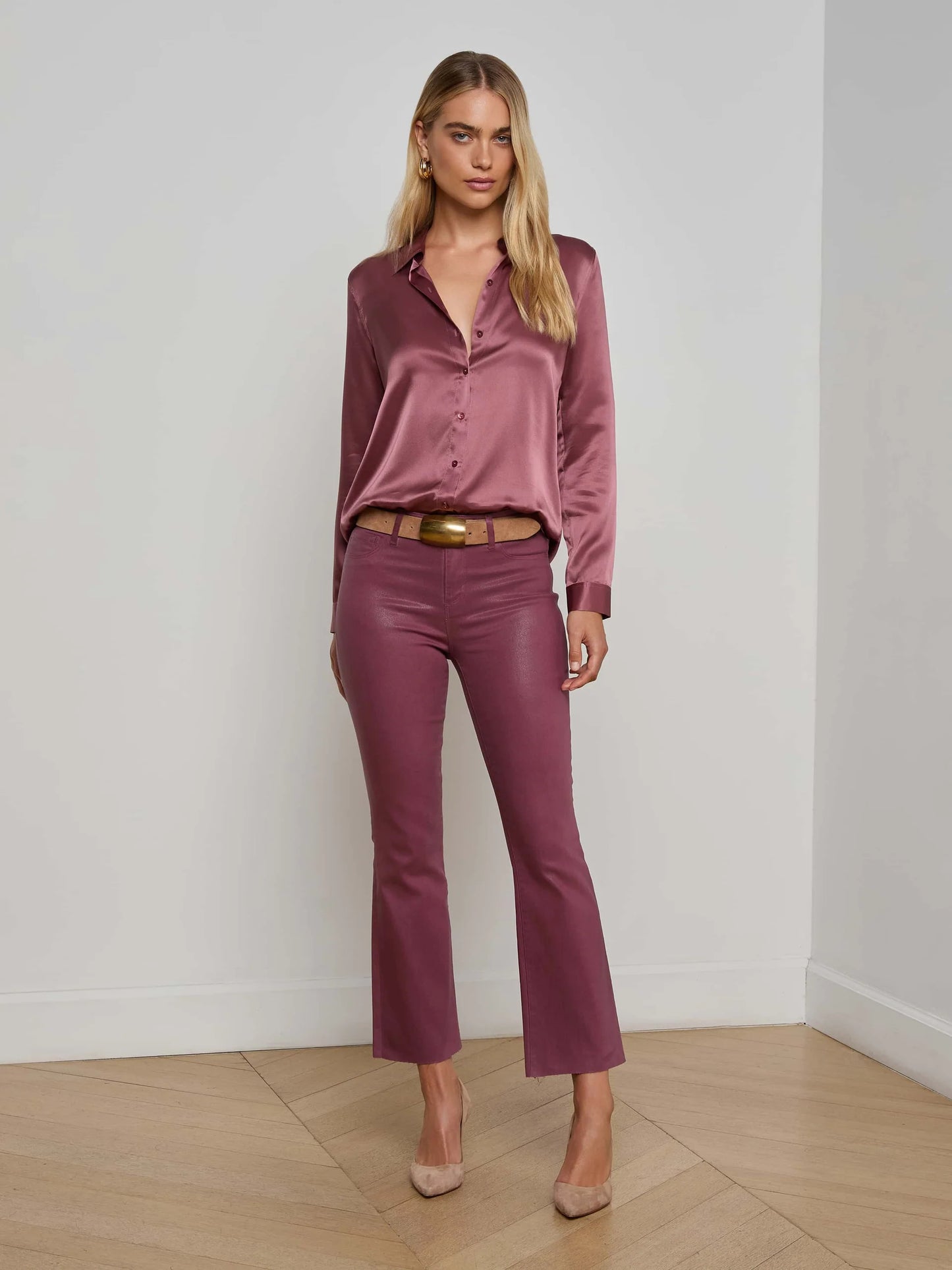 L'Agence Tyler Silk Blouse