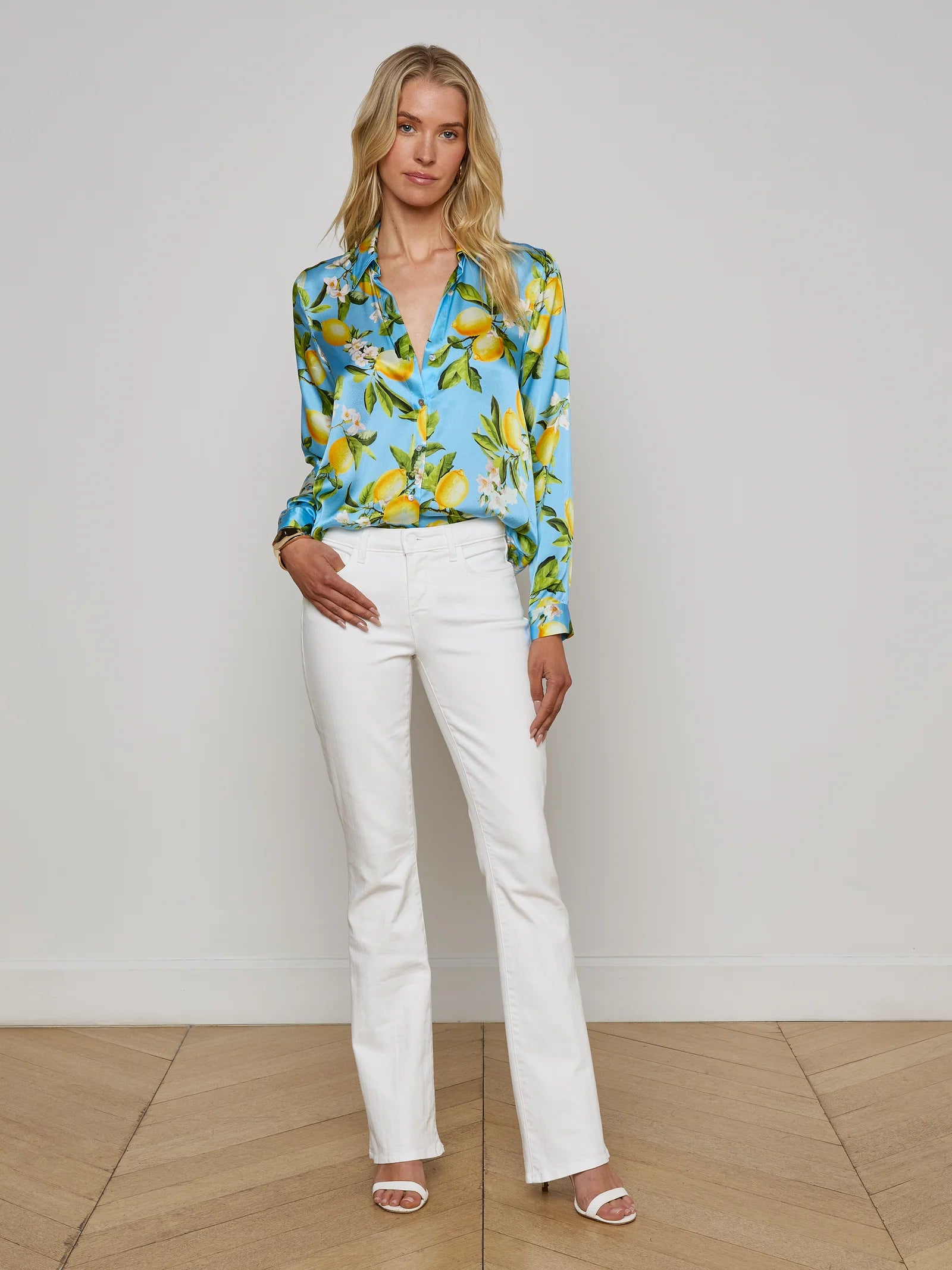 L'Agence Tyler Silk Blouse