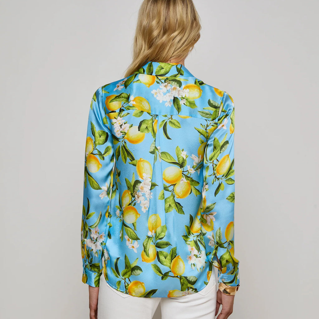 L'Agence Tyler Silk Blouse