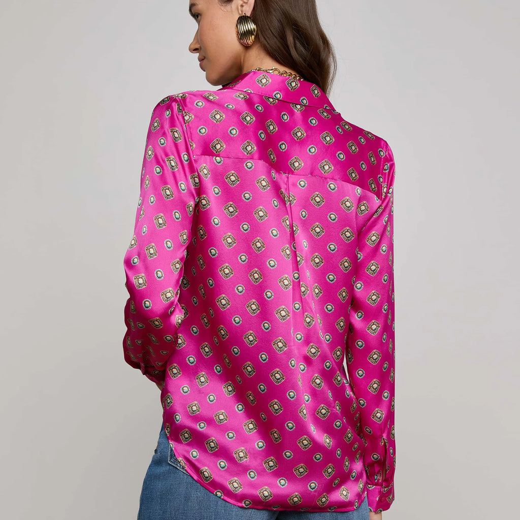L'Agence Tyler Silk Blouse