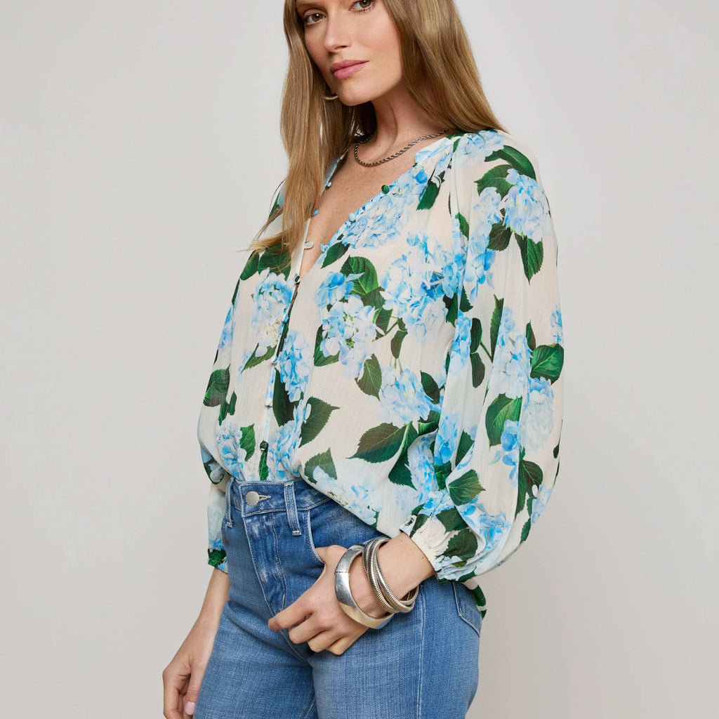 L'Agence Teagan Blouse