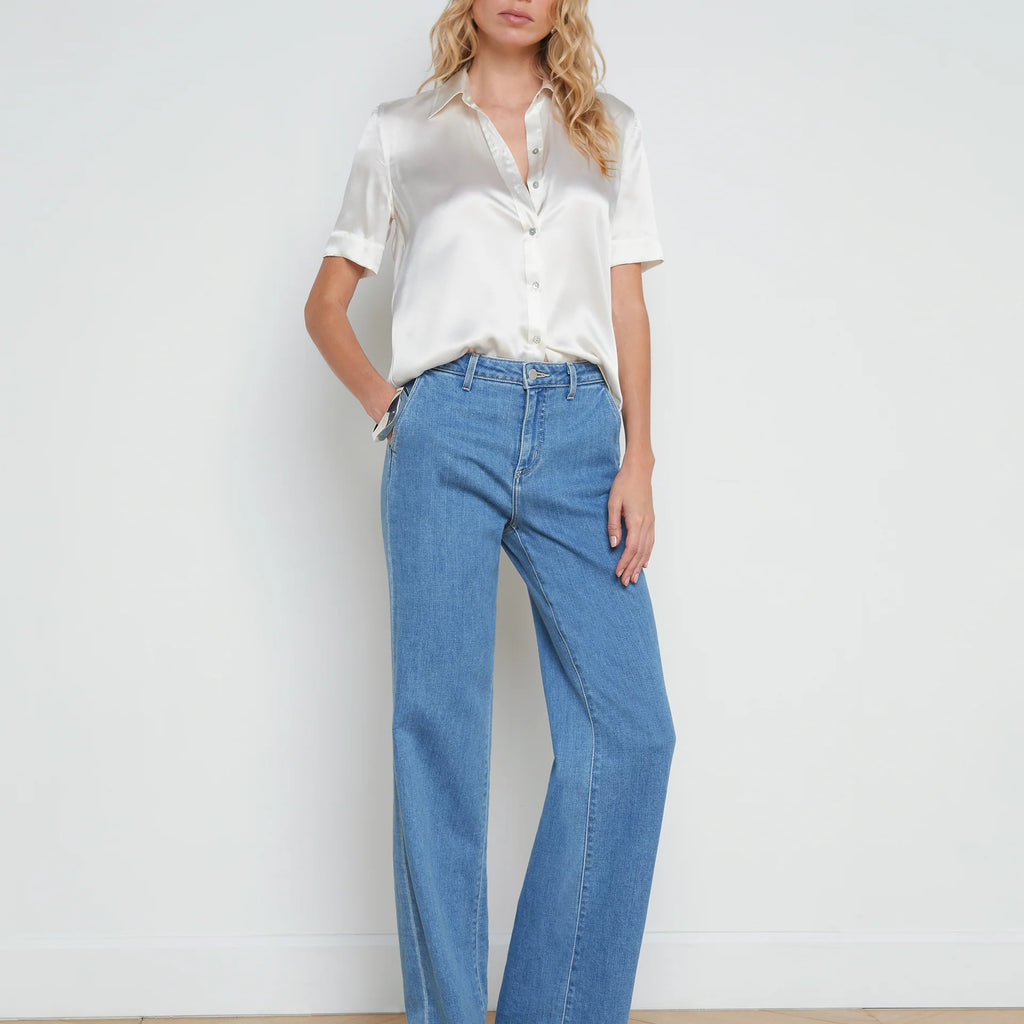 L'Agence Ellah Silk Blouse
