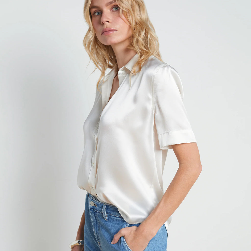 L'Agence Ellah Silk Blouse