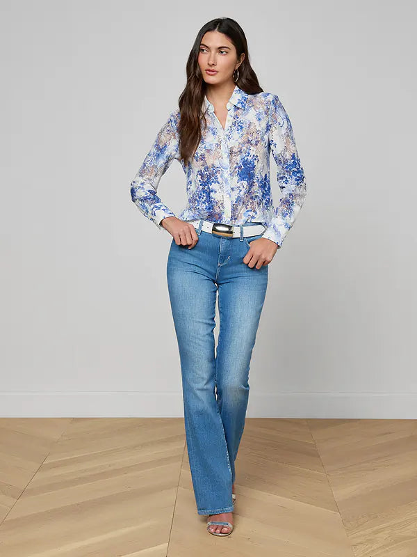 L'Agence Maia Lace Blouse