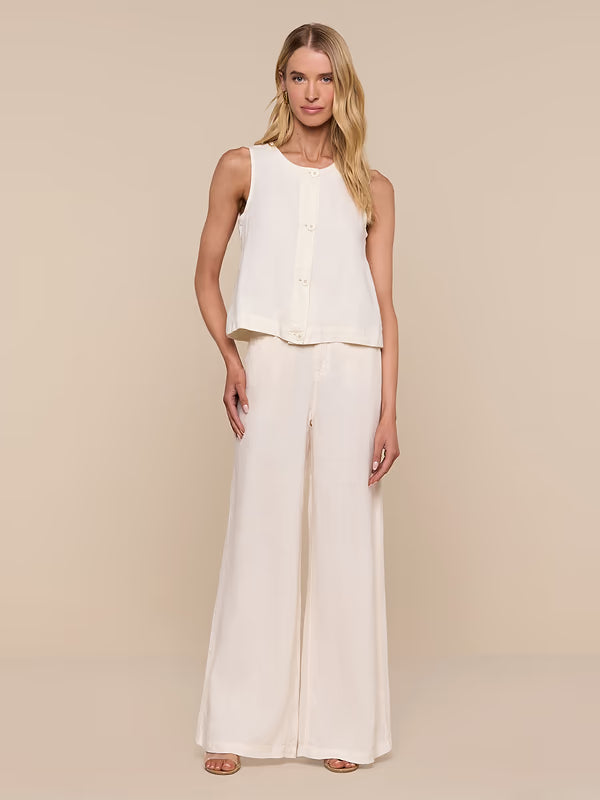 L'Agence Foster Linen Top