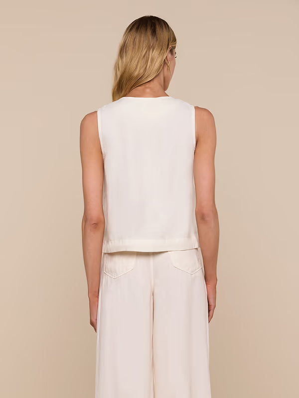 L'Agence Foster Linen Top