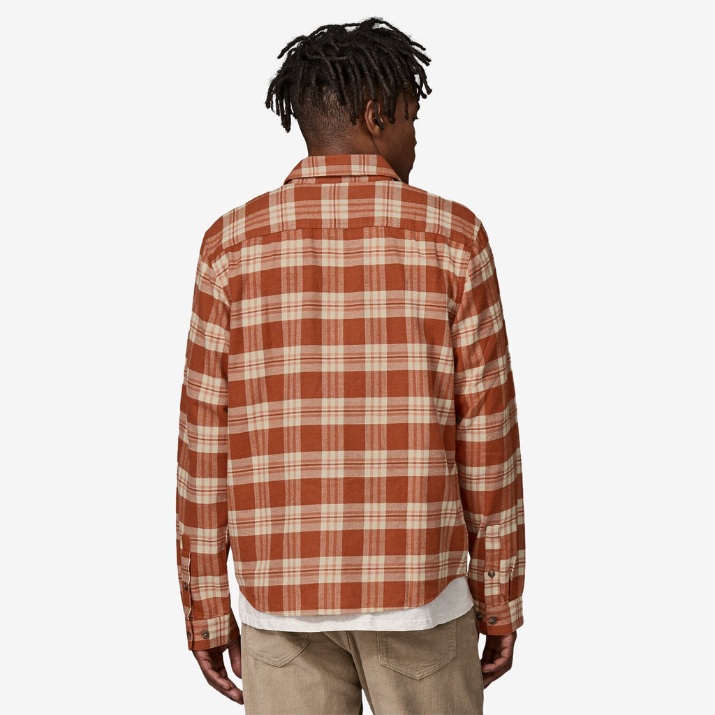 Patagonia Men's Long-Sleeved Lightweight Fjord Flannel Shirt