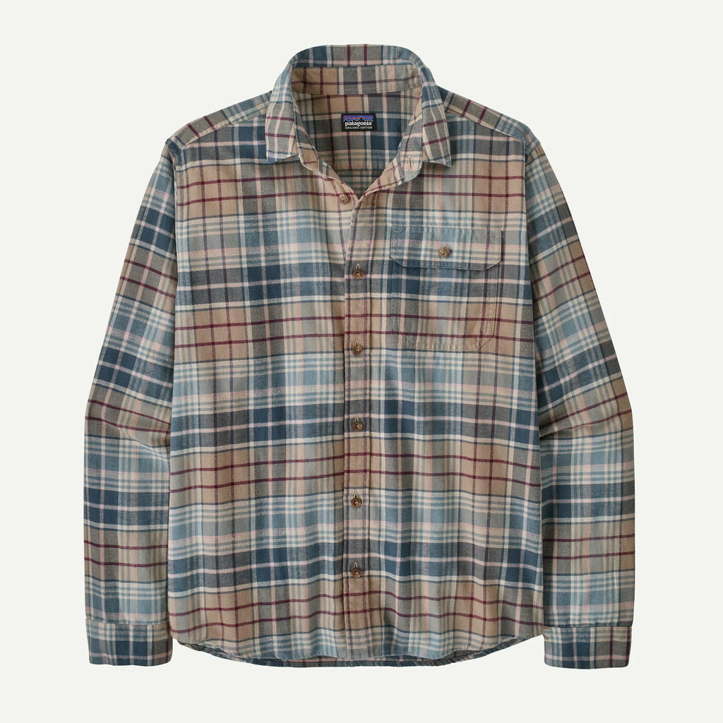 Patagonia Men's Long-Sleeved Lightweight Fjord Flannel Shirt