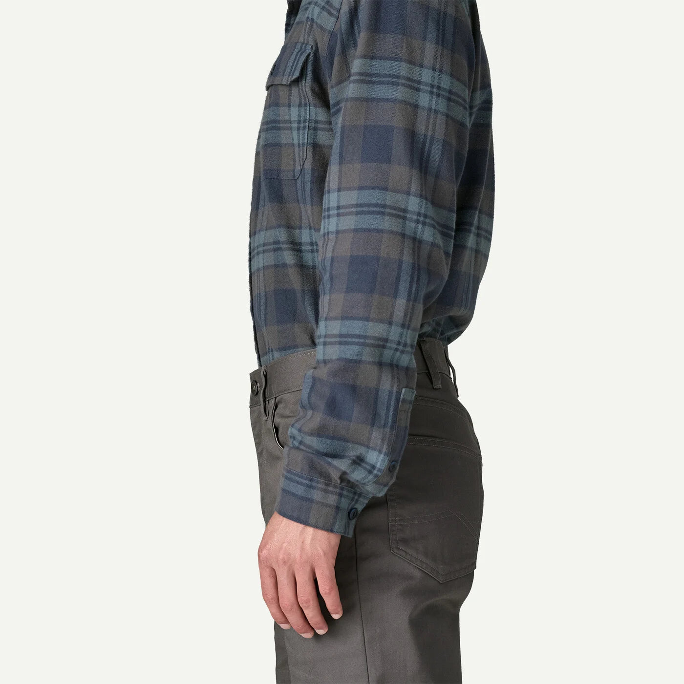 Patagonia Men's Long-Sleeved Lightweight Fjord Flannel Shirt