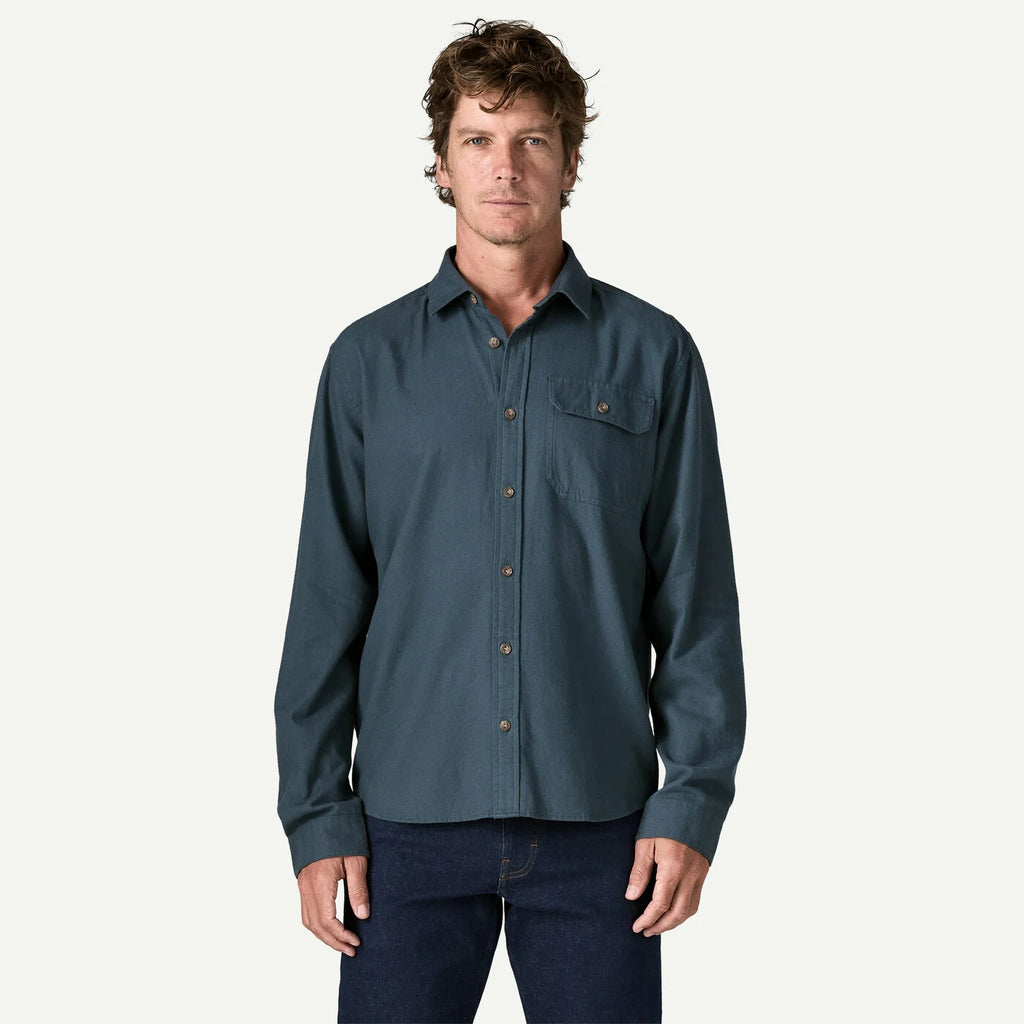 Patagonia Men's Long-Sleeved Lightweight Fjord Flannel Shirt
