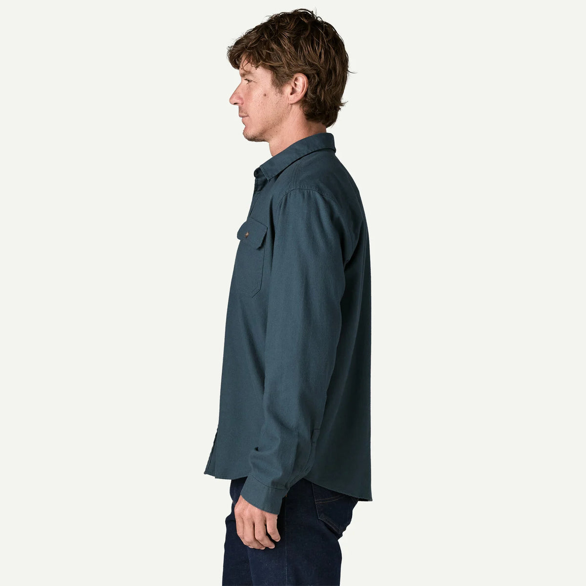 Patagonia Men's Long-Sleeved Lightweight Fjord Flannel Shirt