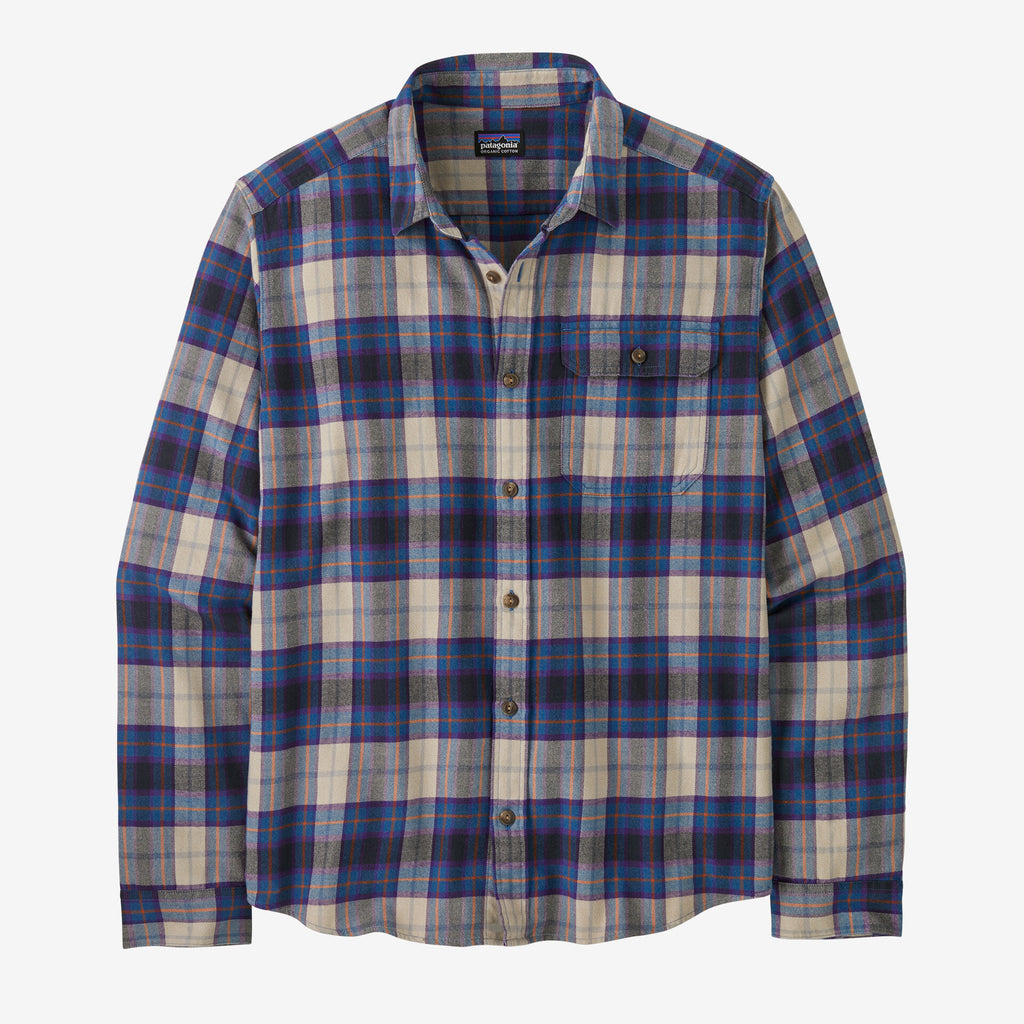 Patagonia Men's Long-Sleeved Lightweight Fjord Flannel Shirt