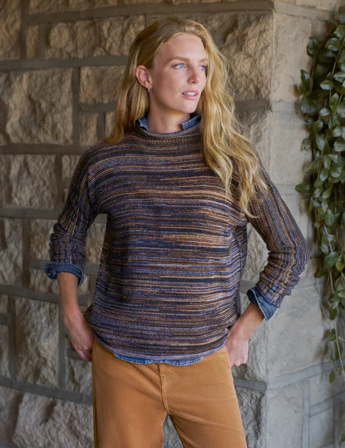 Frank & Eileen Monterey Rolled Funnel Neck Sweater
