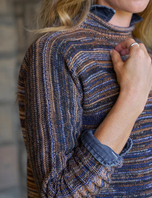 Frank & Eileen Monterey Rolled Funnel Neck Sweater