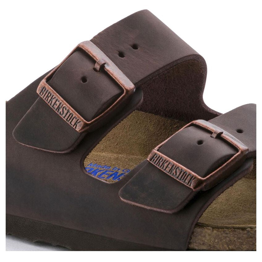 Birkenstock Women's Arizona Soft Footbed Oiled Leather Sandals