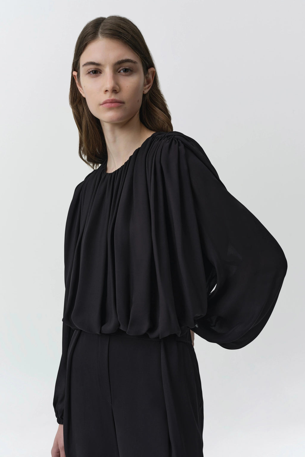 Simkhai Frida Silk Georgette Top