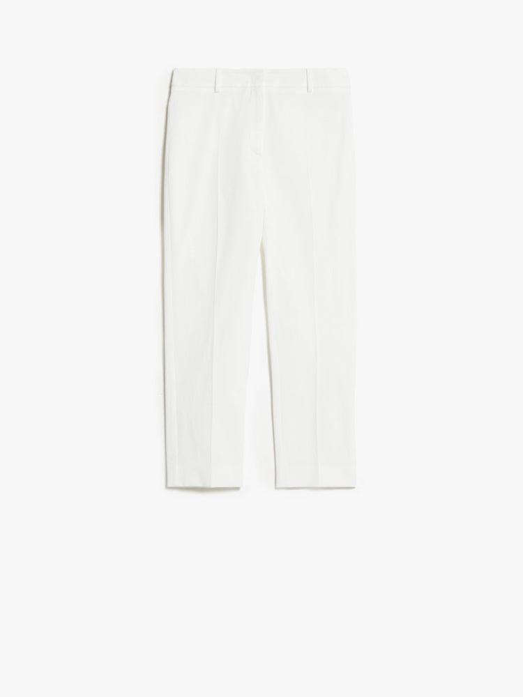 Max Mara Cecco Cotton Gabardine Trousers