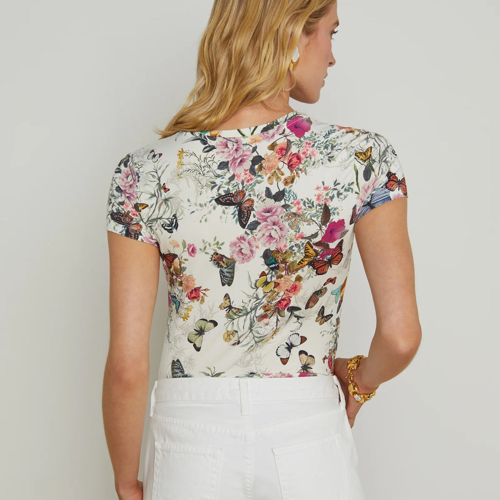 L'Agence Ressi Fitted Tee